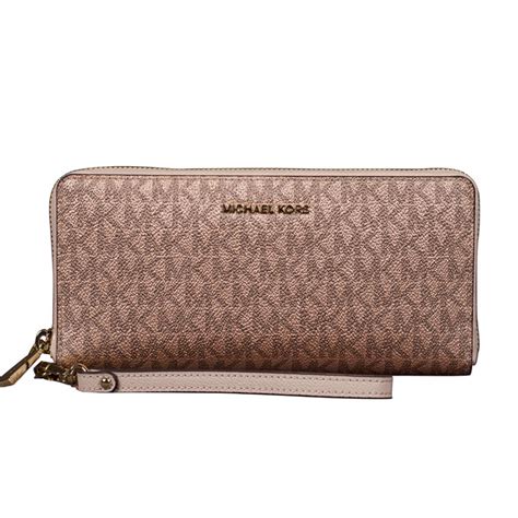 pink wallet michael kors|michael kors pink wallet sale.